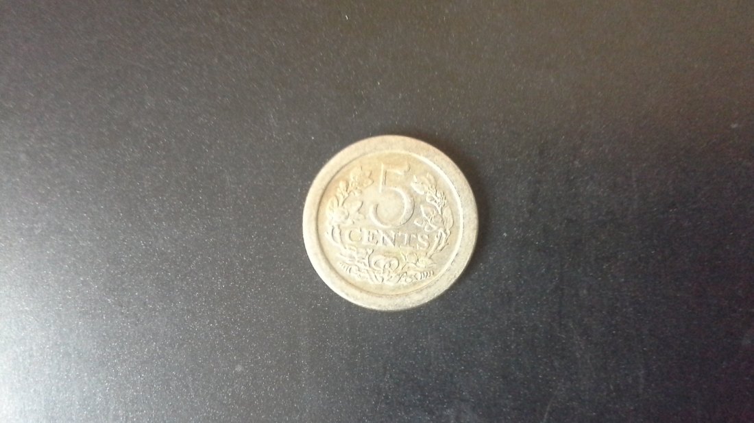 5 Cent Niederlande 1907 (k565)