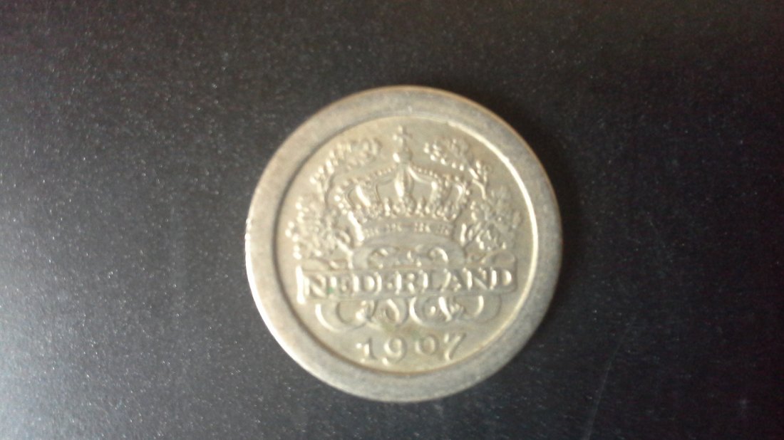  5 Cent Niederlande 1907 (k565)   