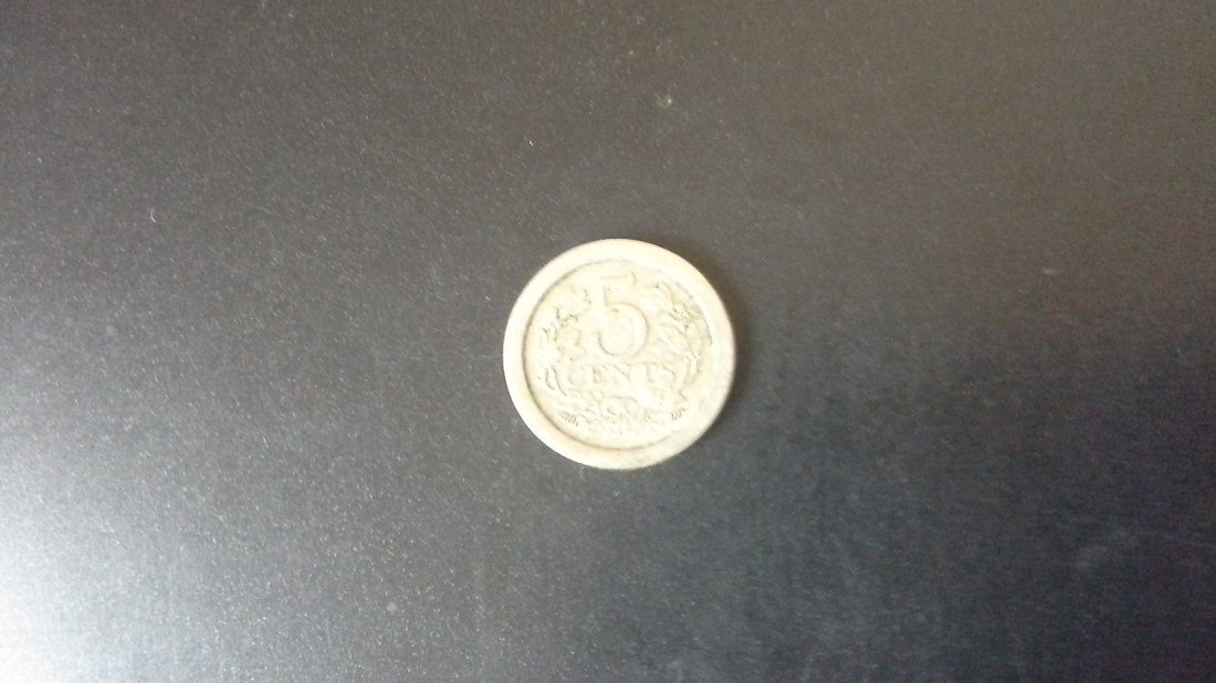  5 Cent Niederlande 1908 (k566)   