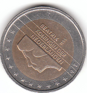 Niederlande N236 2 Euro 1999 siehe scan