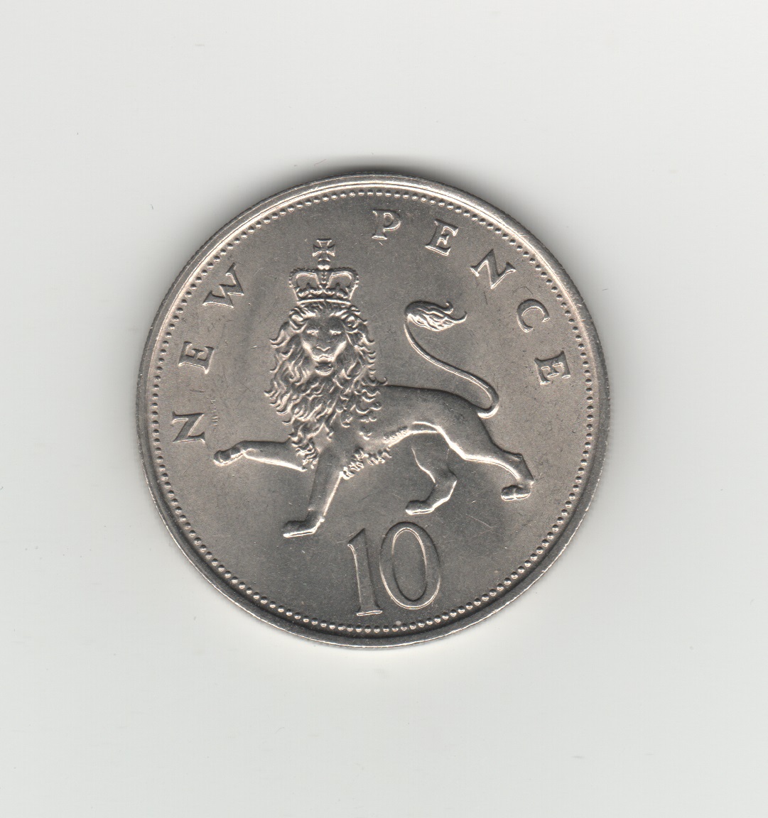  Großbritannien 10 Pence 1968   