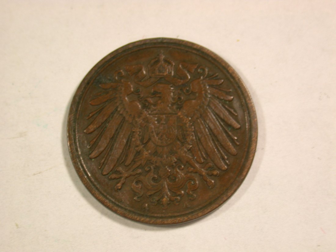  B07 KR 1 Pfennig 1901 A in f.vz Originalbilder   