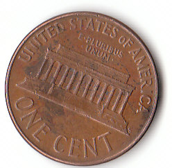 USA (C130)b. 1 Cent 1964 D siehe scan