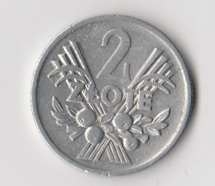  2 Zloty 1973 (B854)   