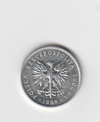  2 Zloty Polen 1989 (B793)   