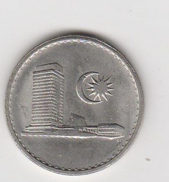  20 Sen Malaysia 1977 (B858)   