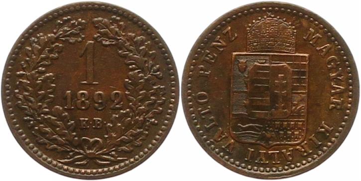  7391 Österreich Kreuzer 1892 KB   