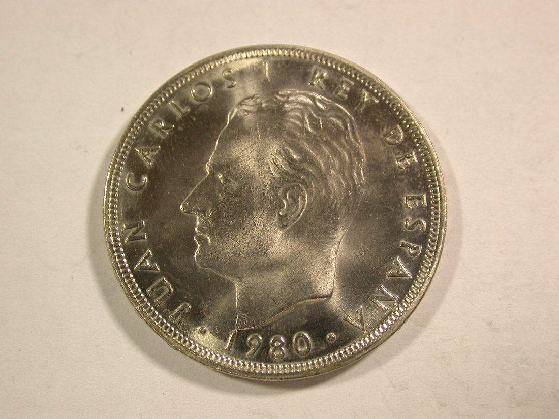 B10 Spanien 100 Pesetas 1980 in f.st/St EA !! Originalbilder