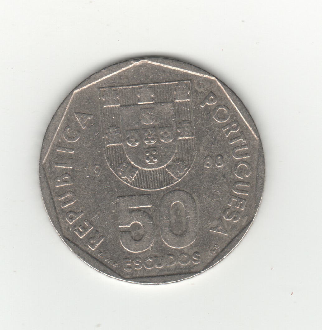  Portugal 50 Escudos 1988   