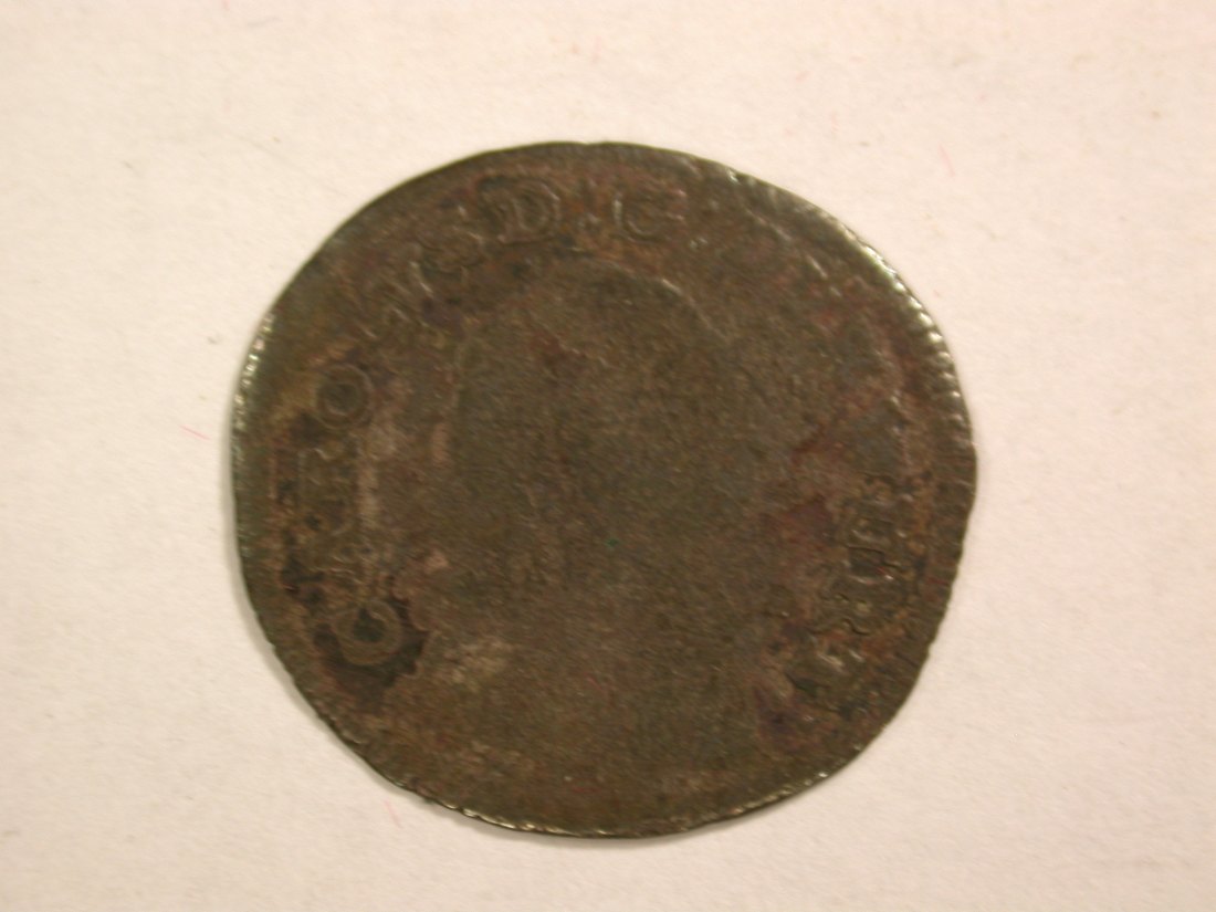 B12 Württemberg 1 Kreuzer 1770 in s-ss Originalbilder
