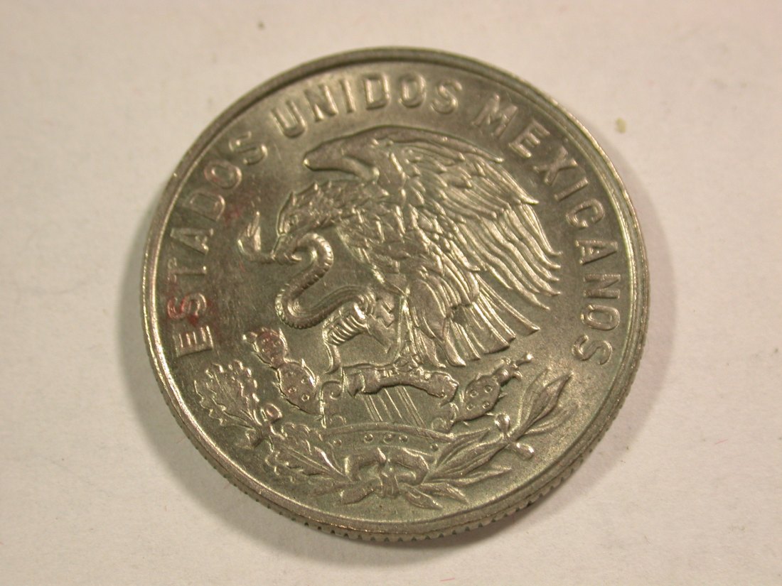  B12 Mexico  50 Centavos 1968 in f.ST  Originalbilder   