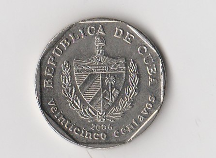  25 centavos Kuba 2006 (B861)   