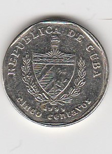  5 centavos Kuba 1999 (B862)   