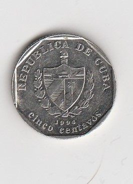  5 centavos Kuba 1994 (B863)   