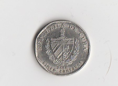  5 centavos Kuba 2000 (B864)   