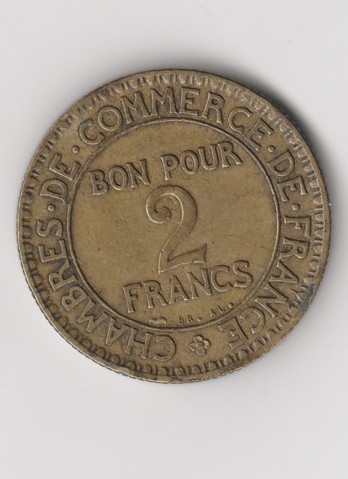  Frankreich 2 Francs 1925 (B894)   