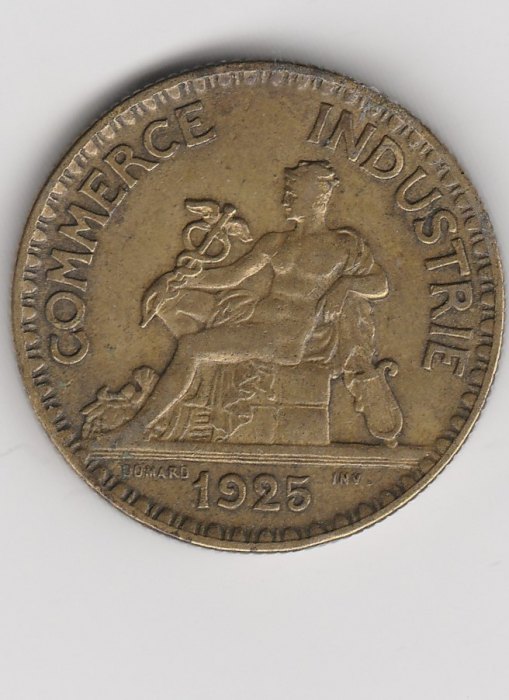  Frankreich 2 Francs 1925 (B894)   