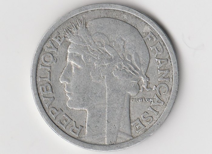  Frankreich 2 Francs 1950 (B896)   