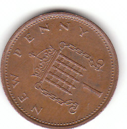 Großbritannien (C180)b. 1 New Penny 1976 siehe scan