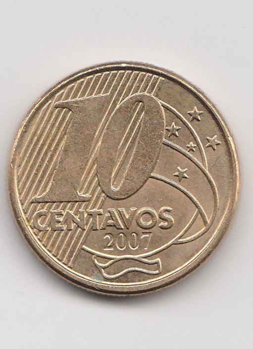  10 Centavos Brasilien 2007  (B901)   