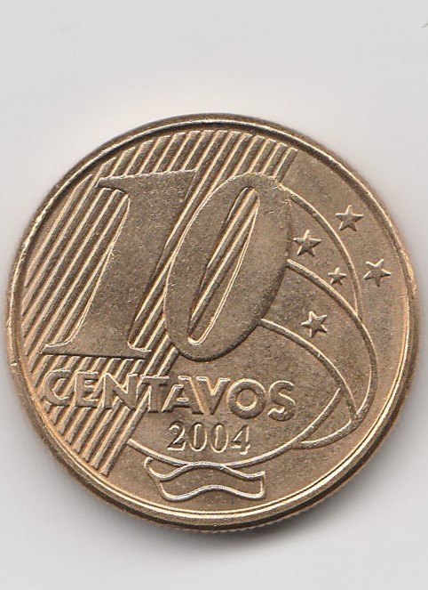  10 Centavos Brasilien 2004  (B902)   