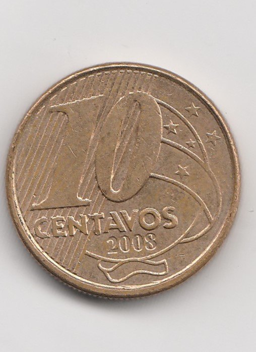  10 Centavos Brasilien 2008 (B903)   