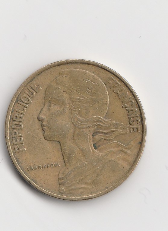  10 Centimes Frankreich 1963 (B905)   