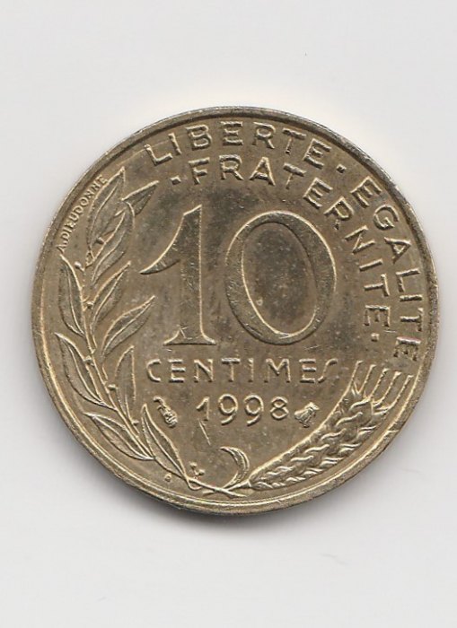  10 Centimes Frankreich 1998 (B910)   