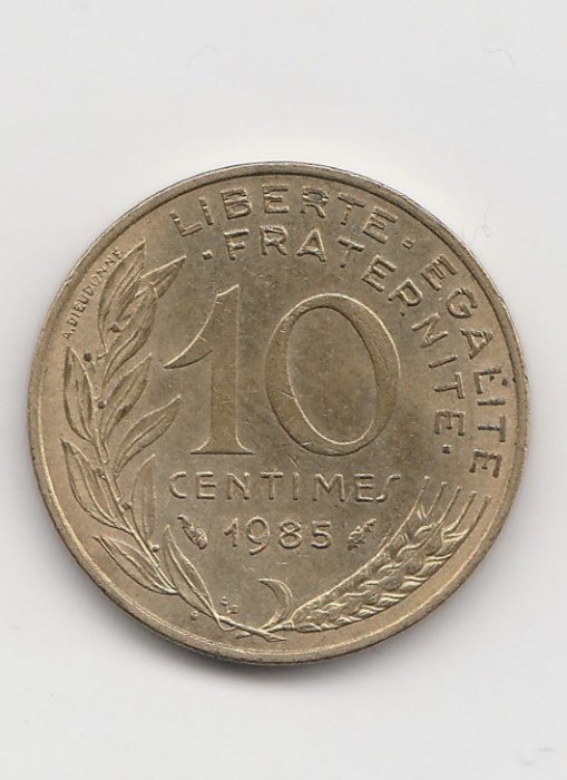  10 Centimes Frankreich 1985(B916)   