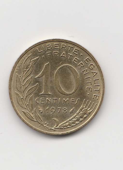  10 Centimes Frankreich 1978(B917)   