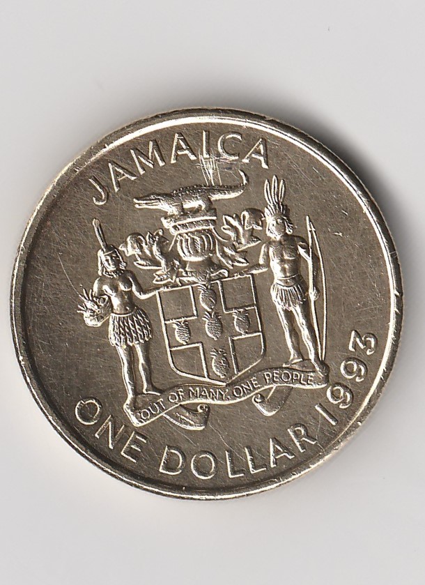  1 Dollar Jamaica 1993 Sir Alexander Bustamante (B928)   