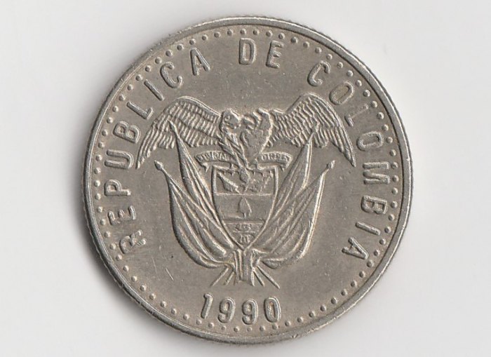 50 Peso Kolumbien 1990 (B932)