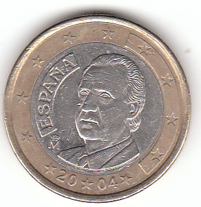 Spanien (A265)b. 1 Euro 2004 siehe scan