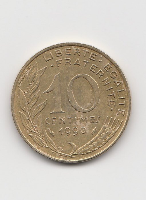  10 Centimes Frankreich 1990 (B956)   