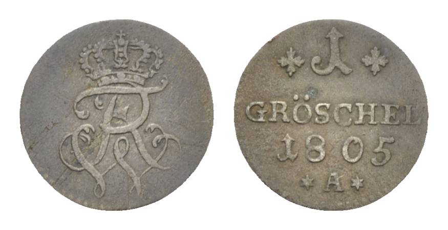  Brandenburg-Preußen, Gröschel 1805 A   