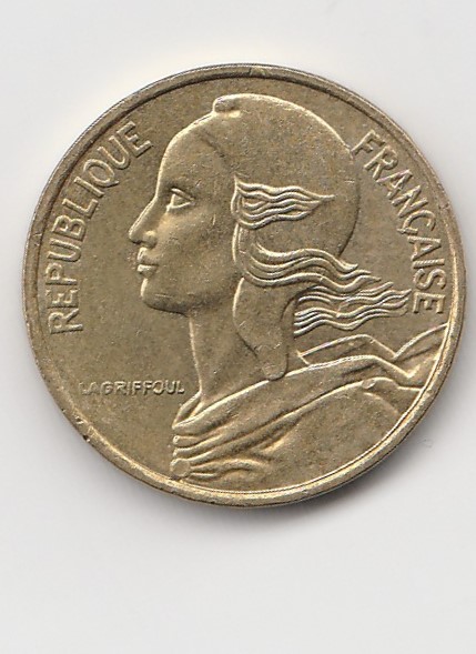  5 Centimes Frankreich 1986 (B966)   