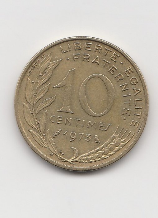  10 Centimes Frankreich 1973(B973)   