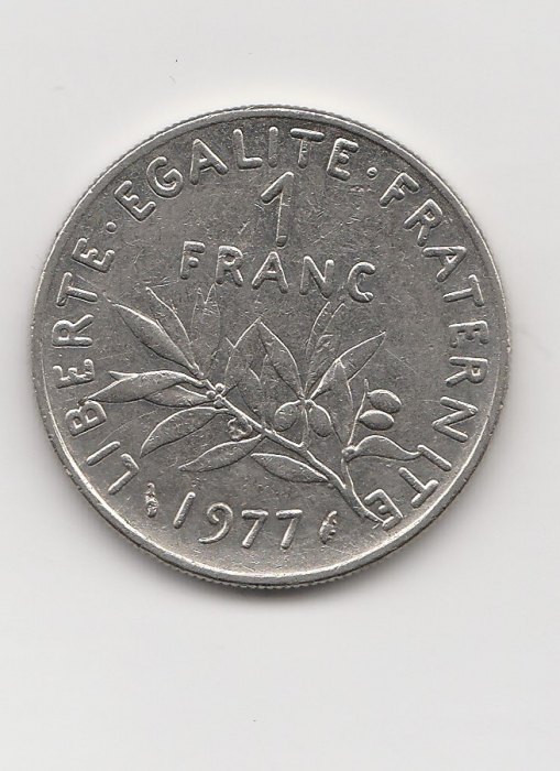  1 Francs Frankreich 1977 (B976)   