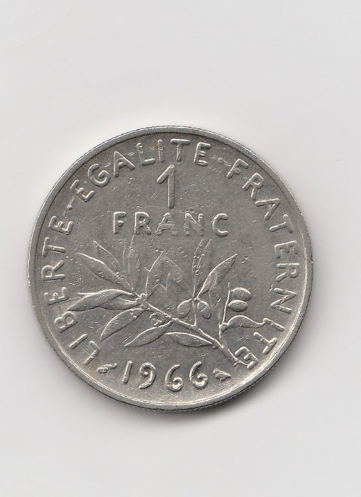  1 Francs Frankreich 1966 (B977)   