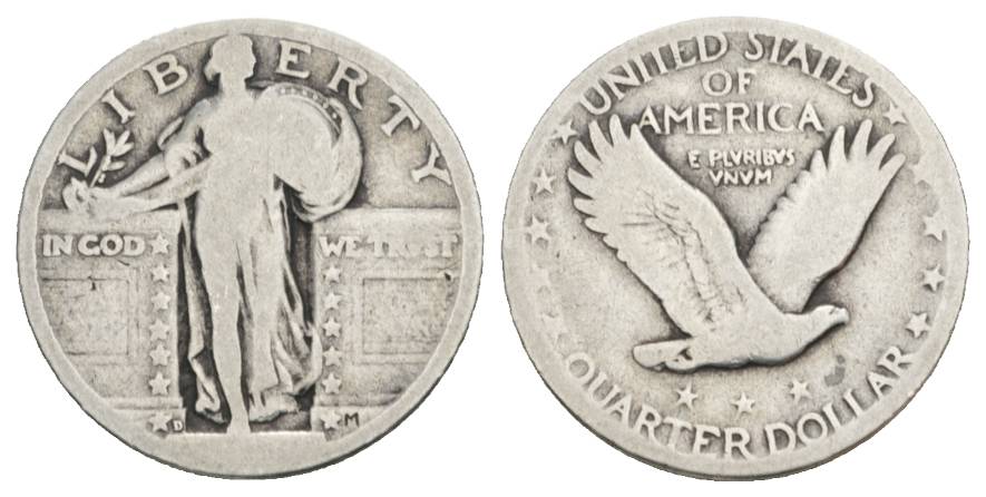  USA, 1/4 Dollar   
