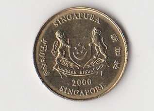  5 Cent Singapore 2000 (B992)   