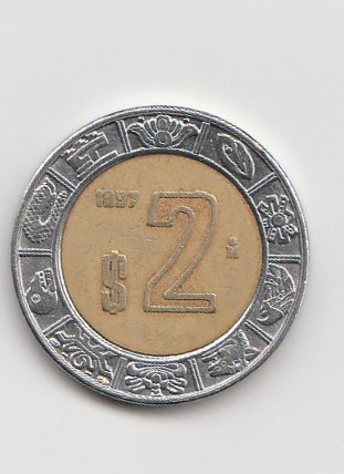  1 Nuevo Peso Mexiko 1997 (K017)   