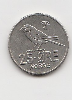  25 Öre Norwegen 1972 (K031)   