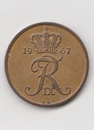  5 Öre Dänemark 1967 (&rt;K032)   