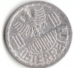 Österreich (C191)b. 10 Groschen 1982 siehe scan