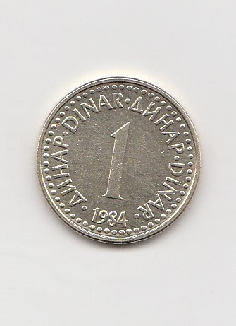 1 Dinar Jugoslawien 1984 (K050)