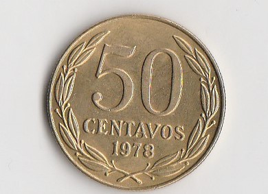 50 Centavos Chile 1978 (K052)