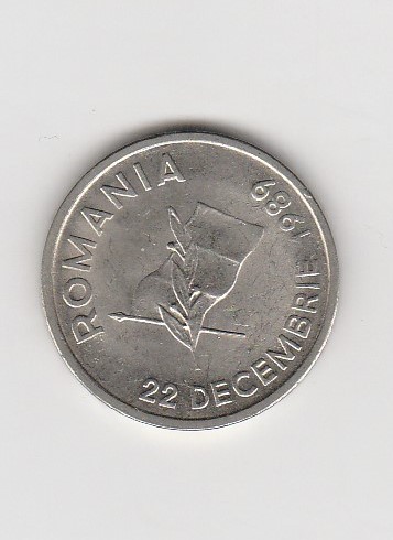  10 Lei Rumänien 1989 (K053)   