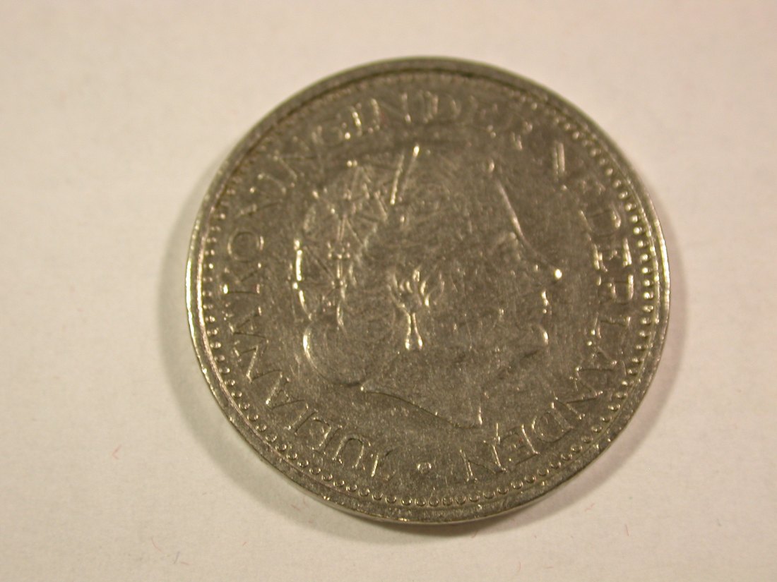  B44 Niederlande 1 Gulden 1976 in ss+  Originalbilder   