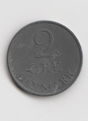  2 Ore Dänemark 1963 (K072)   